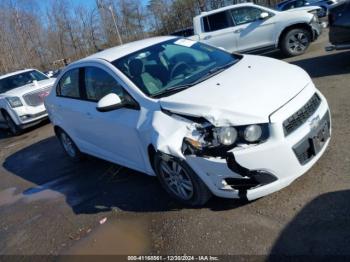  Salvage Chevrolet Sonic