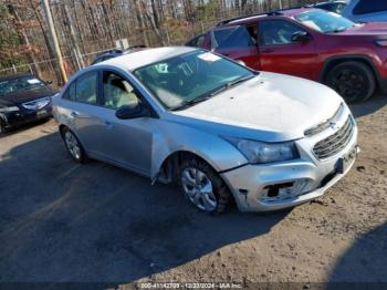  Salvage Chevrolet Cruze