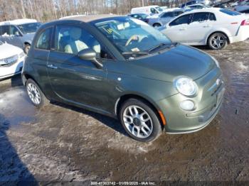  Salvage FIAT 500c