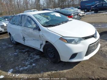  Salvage Toyota Corolla