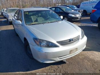  Salvage Toyota Camry