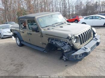  Salvage Jeep Gladiator