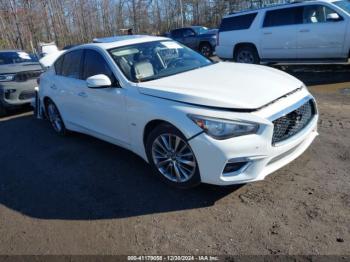  Salvage INFINITI Q50