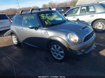  Salvage MINI Cooper S