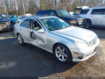  Salvage Mercedes-Benz C-Class