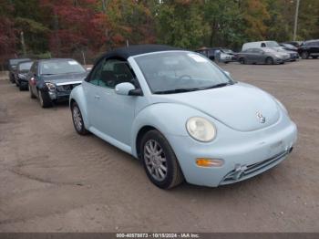  Salvage Volkswagen Beetle