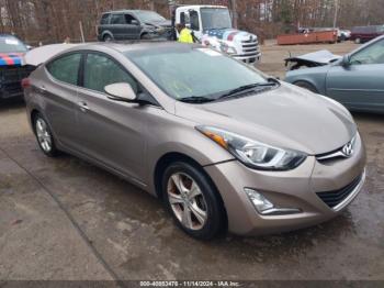  Salvage Hyundai ELANTRA