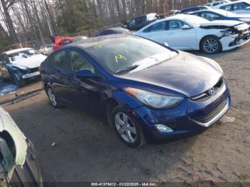  Salvage Hyundai ELANTRA