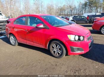  Salvage Chevrolet Sonic