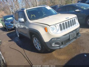  Salvage Jeep Renegade