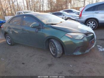  Salvage Toyota Corolla