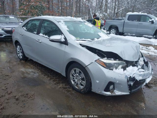  Salvage Toyota Corolla