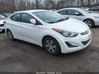  Salvage Hyundai ELANTRA