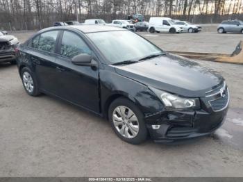  Salvage Chevrolet Cruze