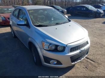  Salvage Chevrolet Sonic