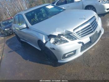  Salvage Mercedes-Benz E-Class