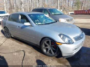  Salvage INFINITI G35