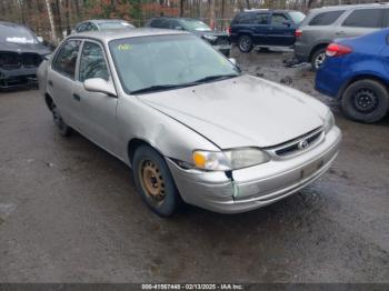  Salvage Toyota Corolla