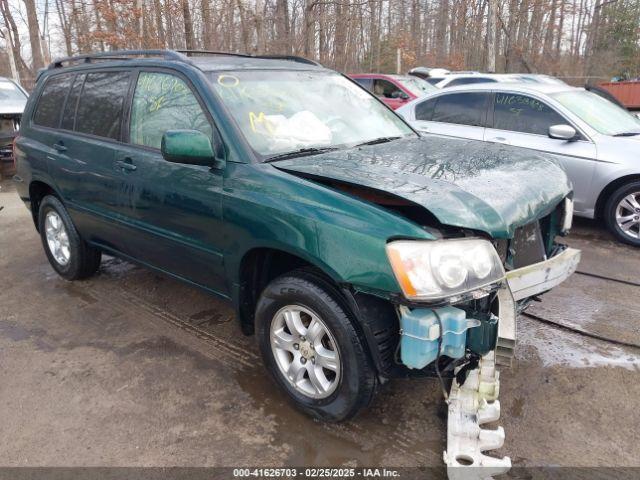  Salvage Toyota Highlander