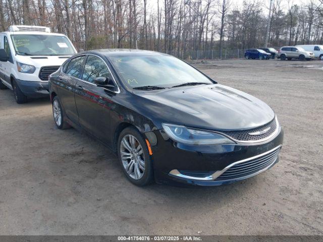  Salvage Chrysler 200