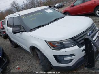  Salvage Ford Police Interceptor