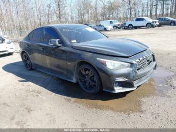  Salvage INFINITI Q50