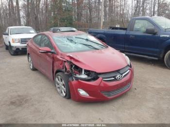  Salvage Hyundai ELANTRA