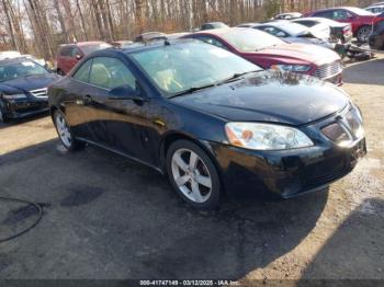  Salvage Pontiac G6