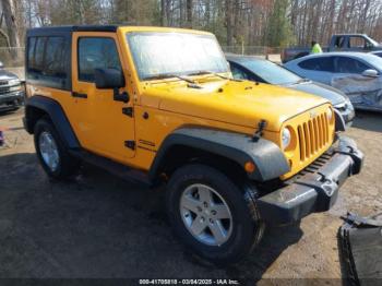  Salvage Jeep Wrangler