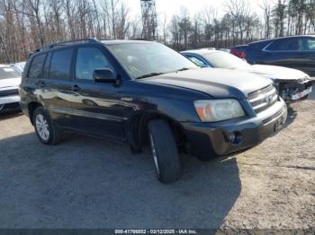  Salvage Toyota Highlander