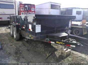  Salvage Big Tex 14lx-14bk7sirpd
