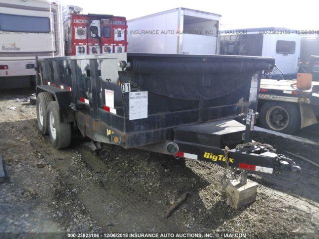  Salvage Big Tex 14lx-14bk7sirpd