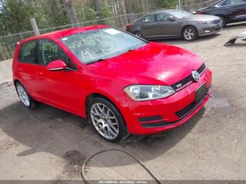  Salvage Volkswagen Golf