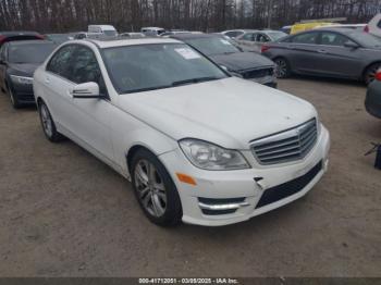  Salvage Mercedes-Benz C-Class