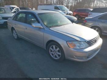  Salvage Toyota Avalon