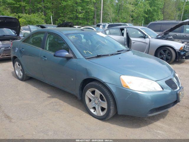  Salvage Pontiac G6