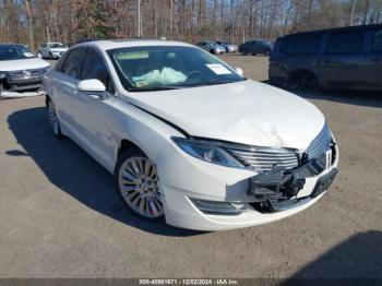  Salvage Lincoln MKZ