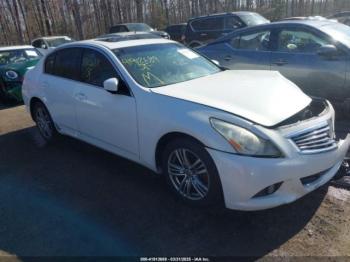  Salvage INFINITI G37x