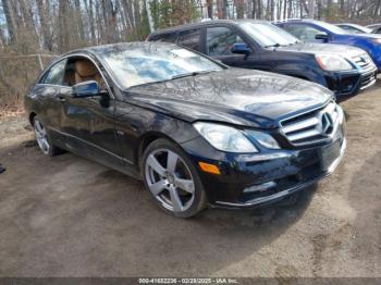  Salvage Mercedes-Benz E-Class