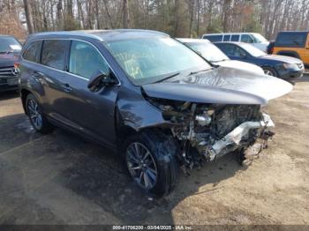  Salvage Toyota Highlander