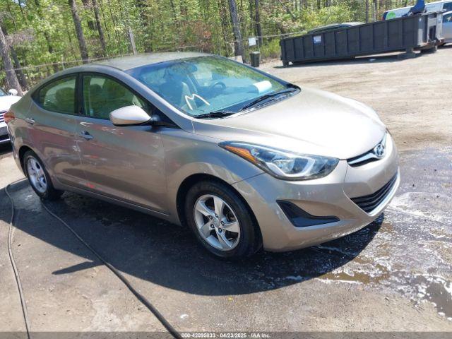 Salvage Hyundai ELANTRA