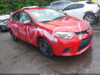  Salvage Toyota Corolla
