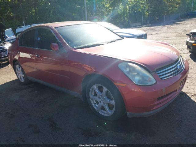 Salvage INFINITI G35x