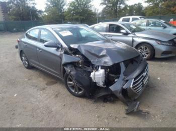  Salvage Hyundai ELANTRA