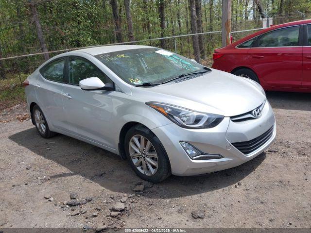  Salvage Hyundai ELANTRA