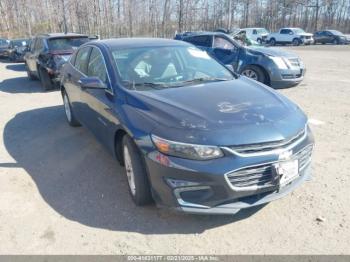  Salvage Chevrolet Malibu