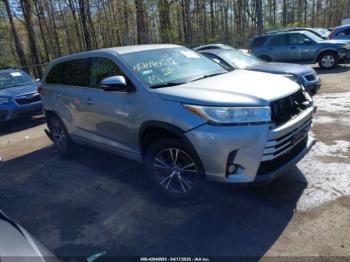  Salvage Toyota Highlander