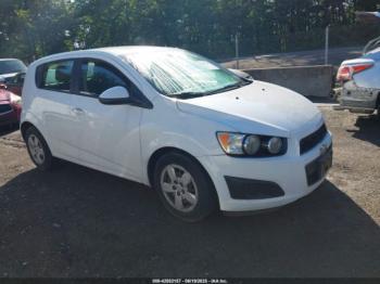  Salvage Chevrolet Sonic
