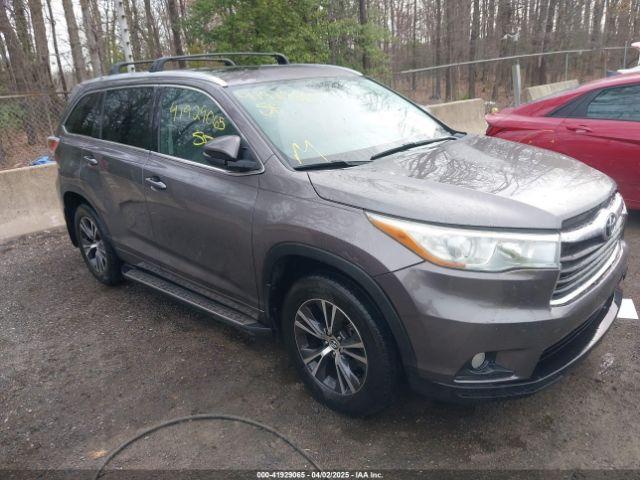  Salvage Toyota Highlander