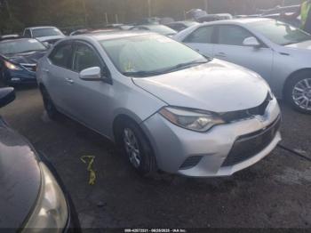  Salvage Toyota Corolla
